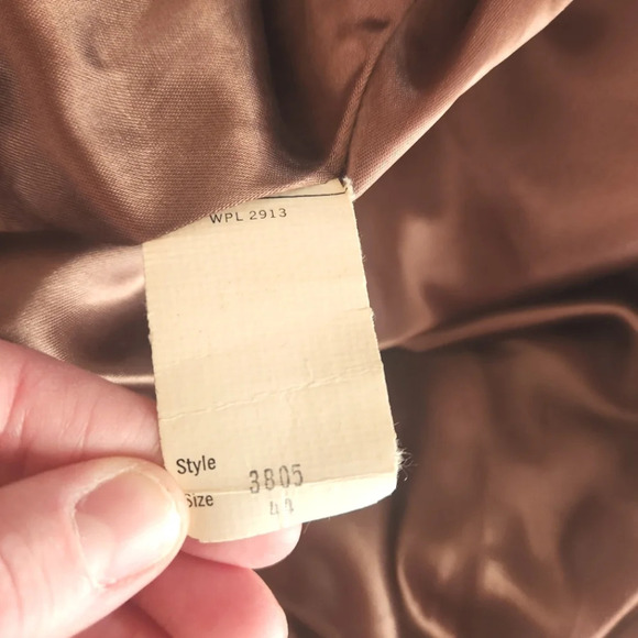 GUC Men's Gratis Sportswear 100% Leather Jacket, Size 44 - Picture 13 of 13